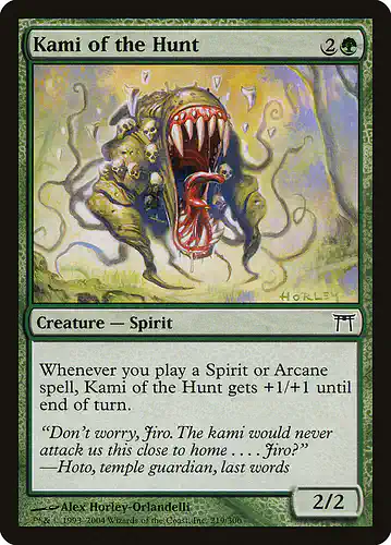 Kami of the Hunt - chk Spoiler