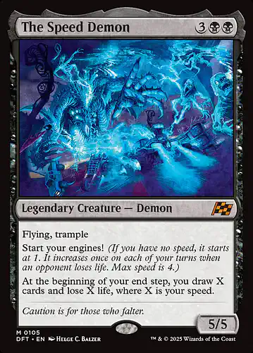 The Speed Demon - dft Spoiler