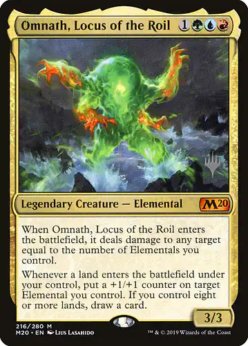 Omnath, Locus of the Roil - m20 Spoiler