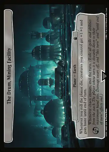 The Drum, Mining Facility - who Spoiler