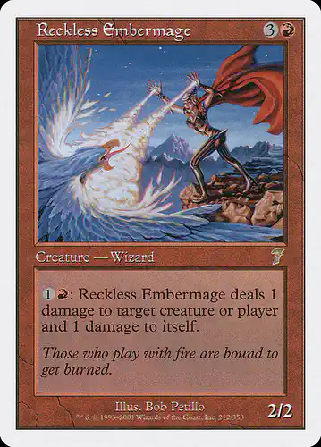 Reckless Embermage - 7ed Spoiler