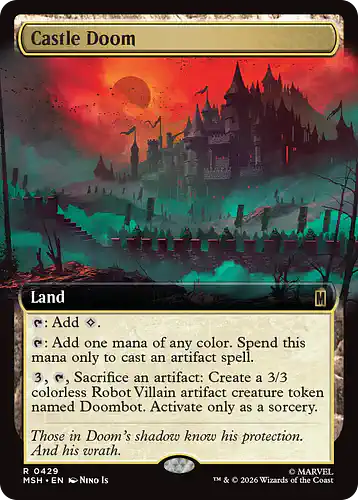 Castle Doom - msh Spoiler