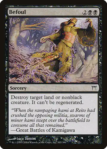 Befoul - chk Spoiler