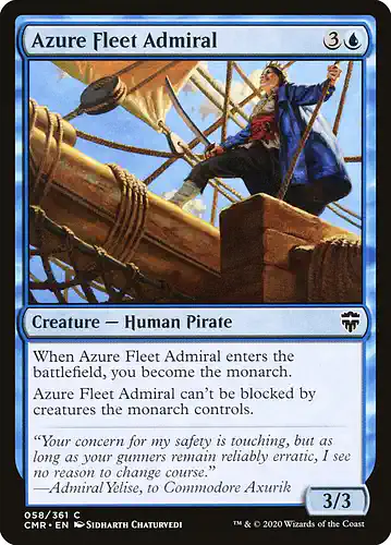 Azure Fleet Admiral - cmr Spoiler