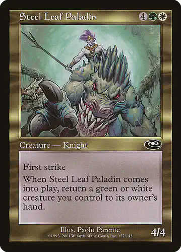 Steel Leaf Paladin - pls Spoiler