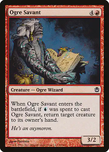 Ogre Savant - ddh Spoiler