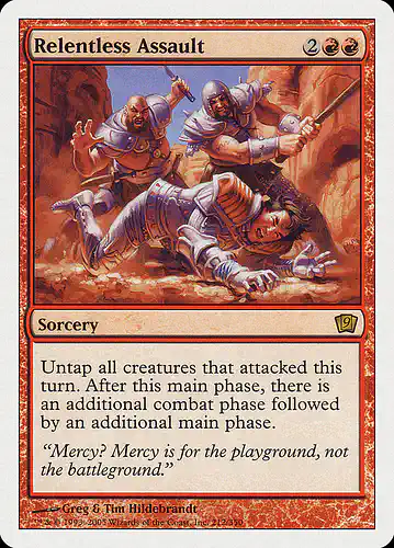 Relentless Assault - 9ed Spoiler