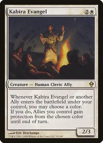 Kabira Evangel - zen Spoiler