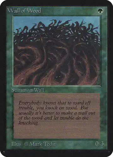 Wall of Wood - lea Spoiler