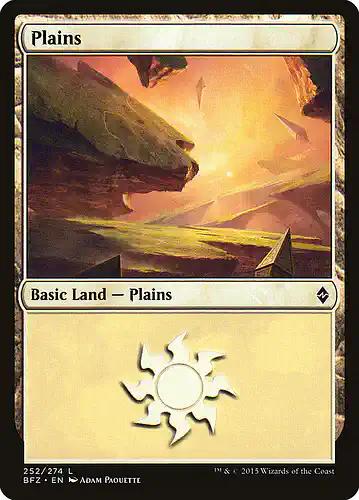 Plains - bfz Spoiler