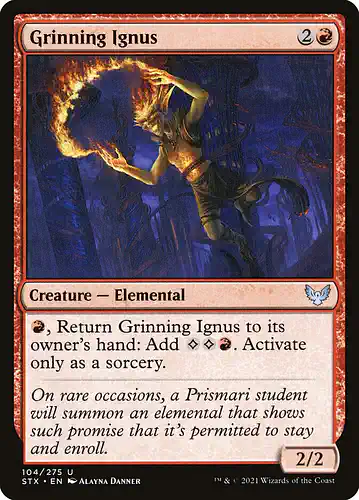 Grinning Ignus - stx Spoiler