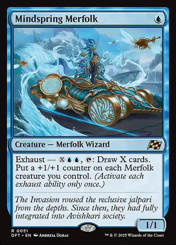 Mindspring Merfolk - dft Spoiler
