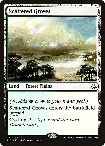 Scattered Groves - akh Spoiler