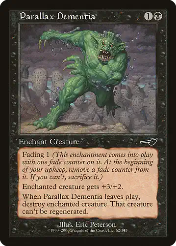 Parallax Dementia - nem Spoiler