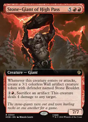 Stone-Giant of High Pass - hob Spoiler