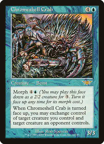 Chromeshell Crab - lgn Spoiler