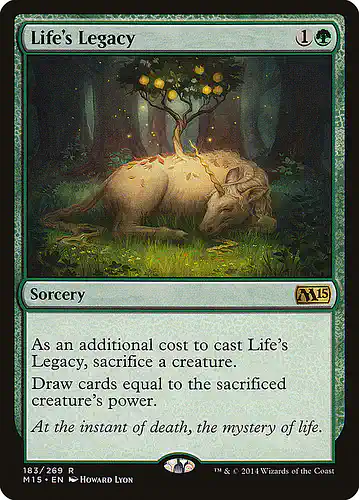 Life's Legacy - m15 Spoiler