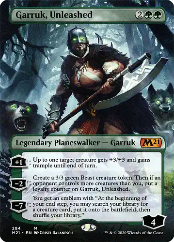 Garruk, Unleashed - m21 Spoiler