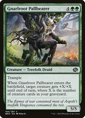 Gnarlroot Pallbearer - bro Spoiler
