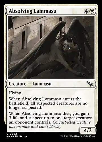Absolving Lammasu - mkm Spoiler