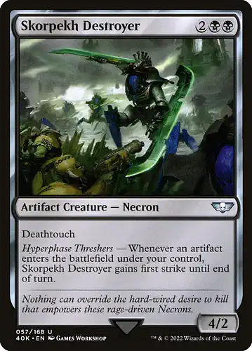 Skorpekh Destroyer - 40k Spoiler