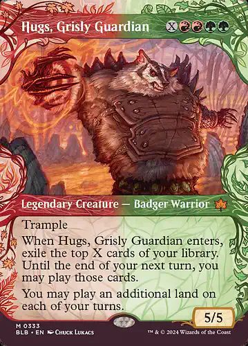Hugs, Grisly Guardian - blb Spoiler