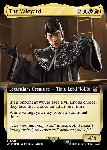 The Valeyard - who Spoiler