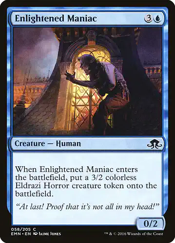 Enlightened Maniac - emn Spoiler
