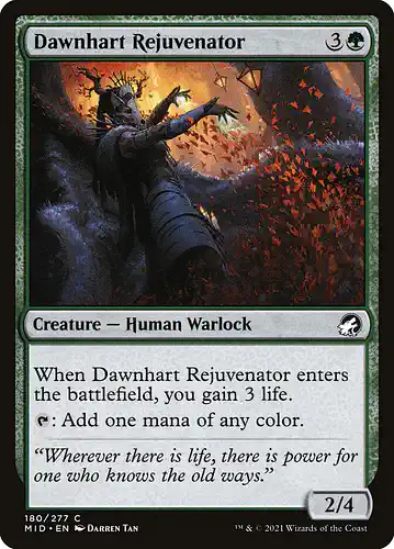 Dawnhart Rejuvenator - mid Spoiler