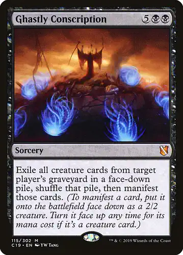 Ghastly Conscription - c19 Spoiler