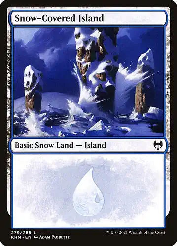 Snow-Covered Island - khm Spoiler