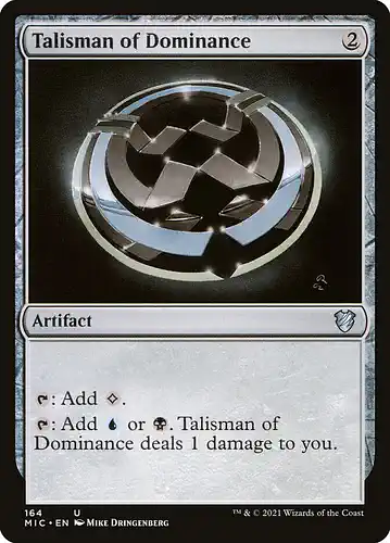 Talisman of Dominance - mic Spoiler