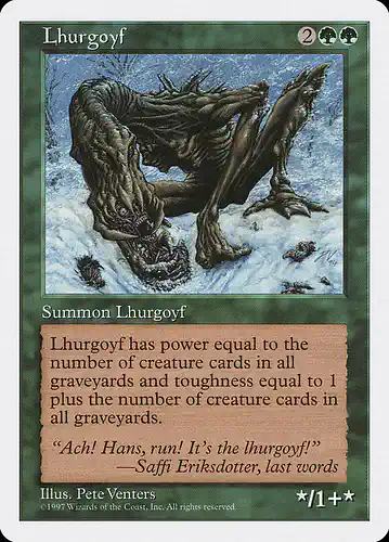 Lhurgoyf - 5ed Spoiler