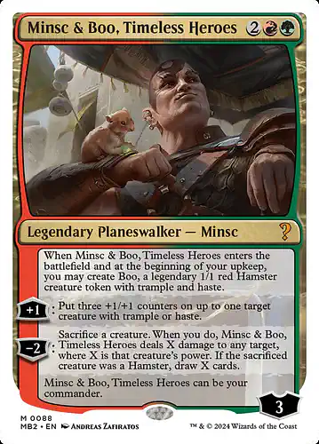 Minsc & Boo, Timeless Heroes - mb2 Spoiler