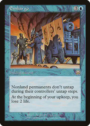 Embargo - mmq Spoiler