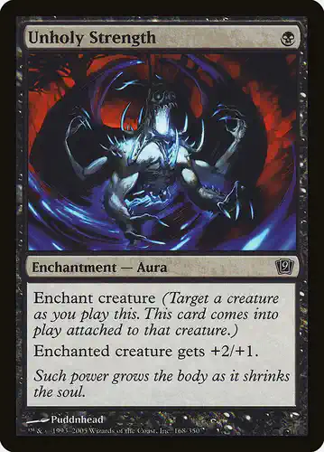 Unholy Strength - 9ed Spoiler