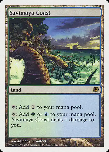 Yavimaya Coast - 9ed Spoiler