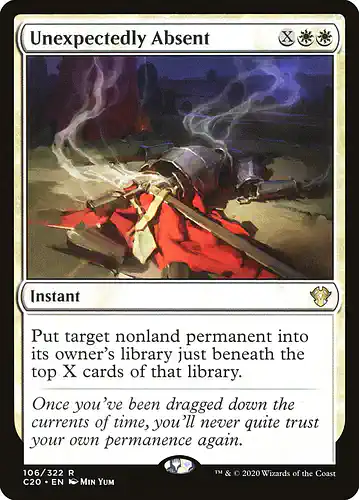 Unexpectedly Absent - c20 Spoiler