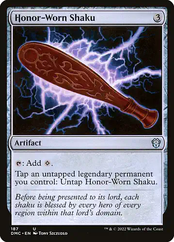 Honor-Worn Shaku - dmc Spoiler