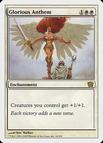 Glorious Anthem - 9ed Spoiler