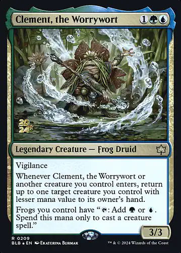Clement, the Worrywort - blb Spoiler
