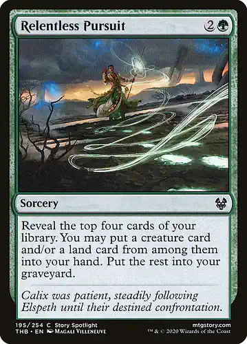 Relentless Pursuit - thb Spoiler