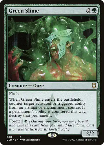 Green Slime - clb Spoiler
