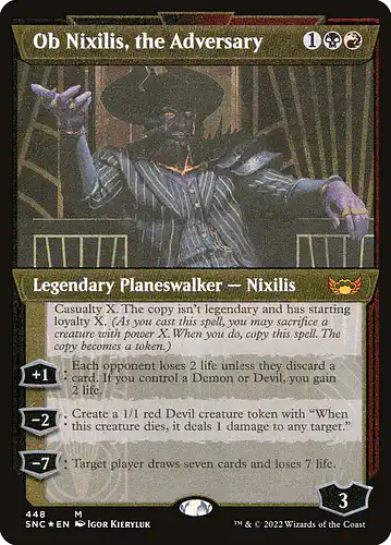 Ob Nixilis, the Adversary - snc Spoiler