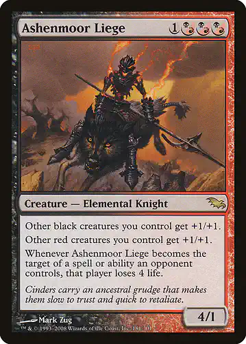Ashenmoor Liege - shm Spoiler
