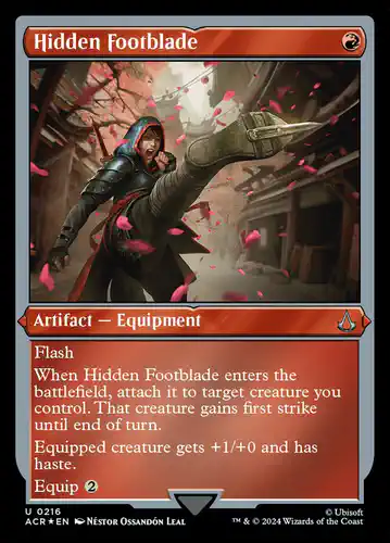 Hidden Footblade - acr Spoiler