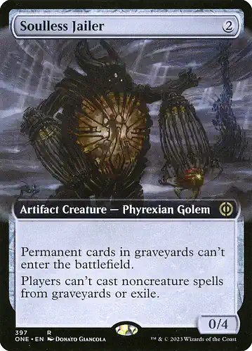 Soulless Jailer - one Spoiler