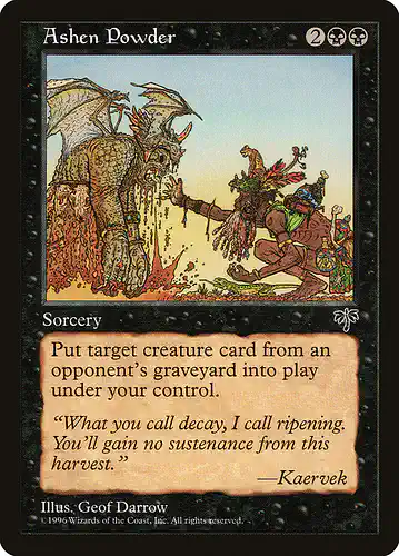Ashen Powder - mir Spoiler