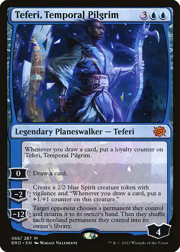 Teferi, Temporal Pilgrim - bro Spoiler