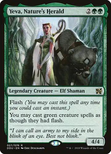 Yeva, Nature's Herald - ddu Spoiler